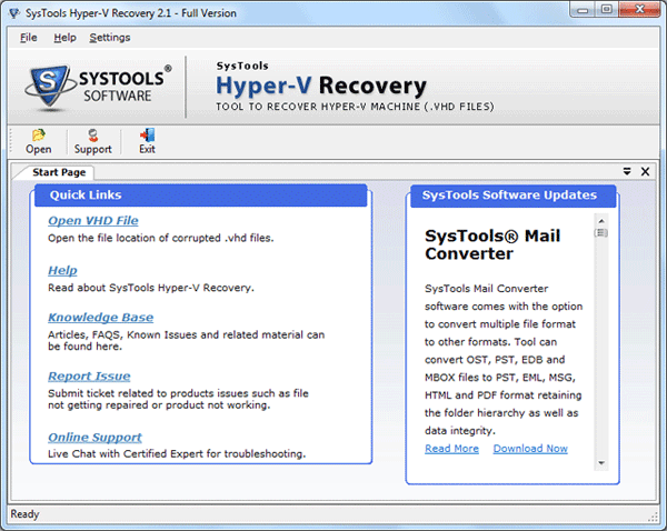 HDD Recovery of Virtual Machine