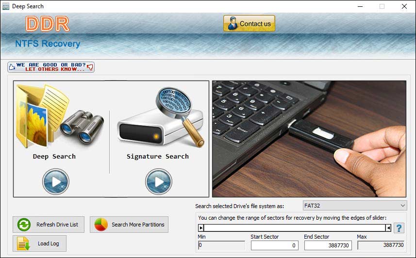 Recover Corrupt NTFS