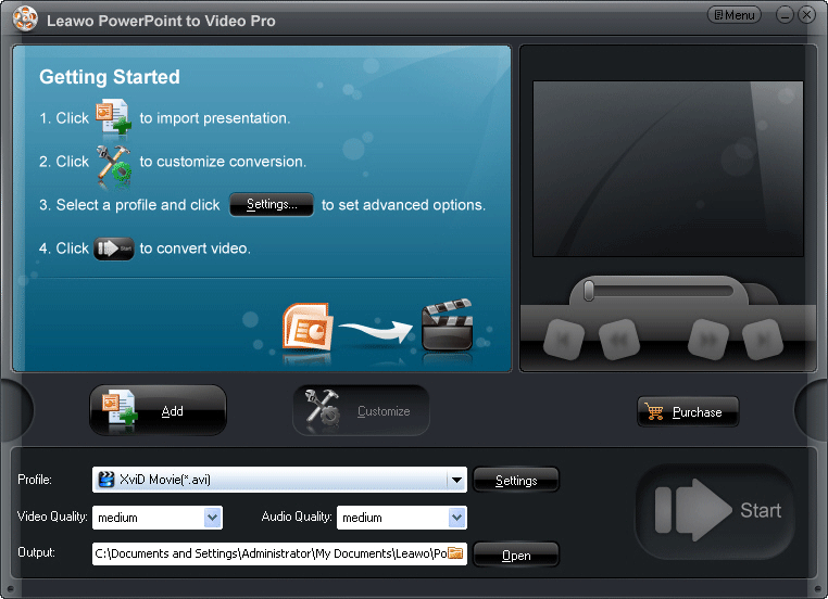 PPT to MPEG Converter