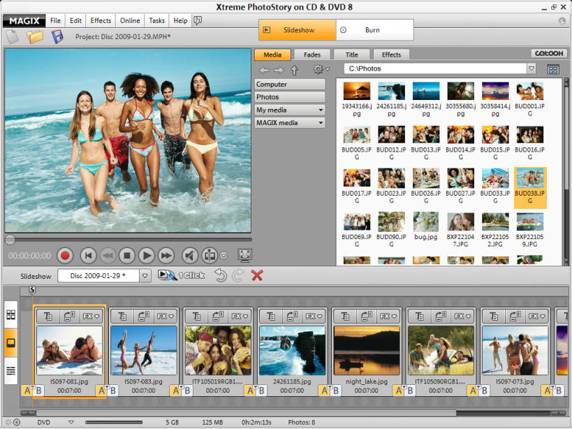 MAGIX Xtreme PhotoStory on CD & DVD