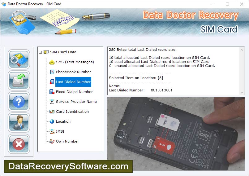 Data Recovery Software for SIM Cards