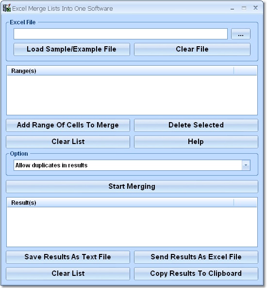 Excel Merge Lists Into One Software