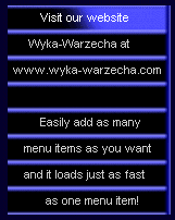 An Extensive Java Graphical Menu Providing Your We