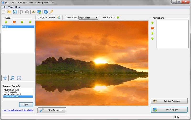 Animated Screensaver Maker
