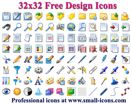 32x32 Free Design Icons