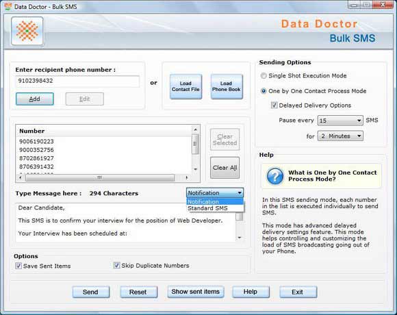 Pocket PC Messaging Software