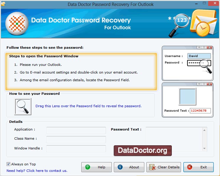 Recover Passwords For PST Files