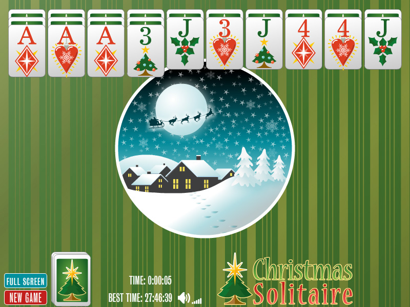 Christmas Spider Solitaire