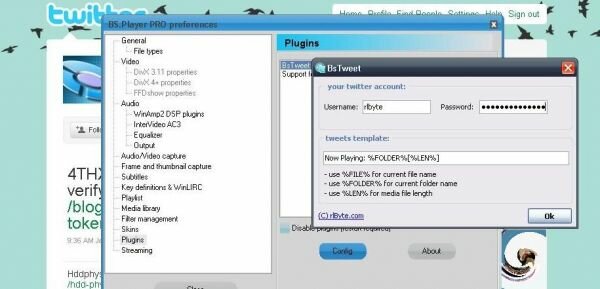 BsTweet Plugin