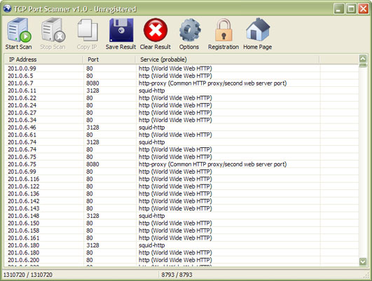 Tcp Port Scanner