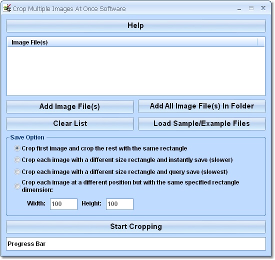 Crop Multiple Images At Once Software