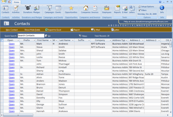 Donation Management Software