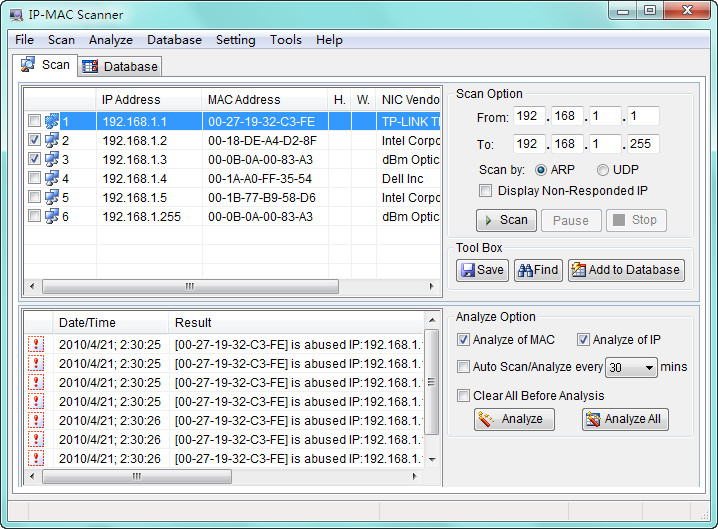 AthTek IP Scanner