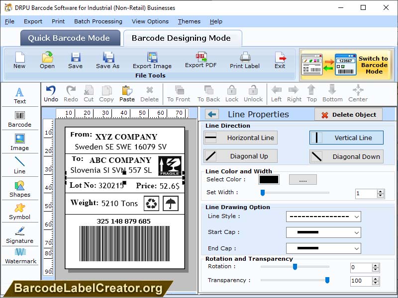 Barcode Creator