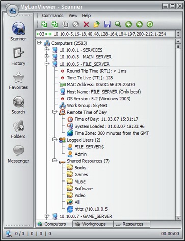 Portable MyLanViewer