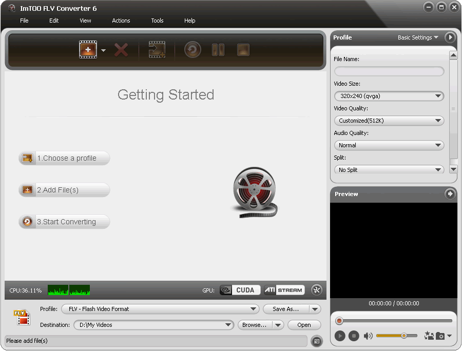 ImTOO FLV Converter Downloader
