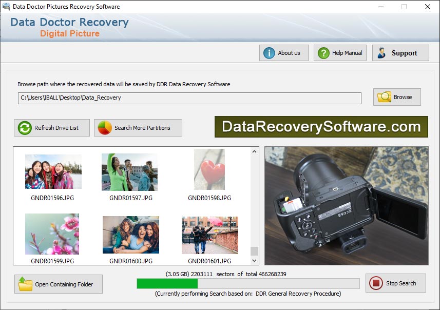 Corrupt Image Recovery