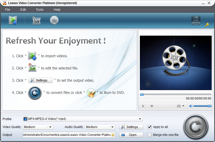 Leawo Easy Video Converter Suite