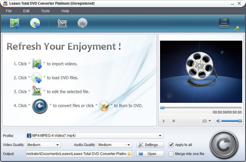 Leawo Total DVD Converter Suite