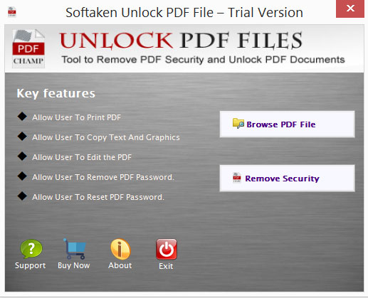 Unlock PDF File