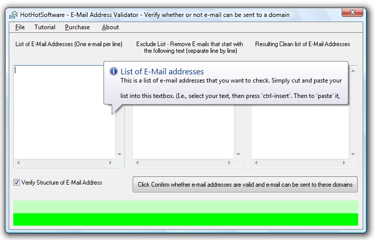 Buy E-Mail Validator - check and verify if an e-ma