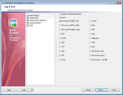 EMS Data Export for InterBase/Firebird