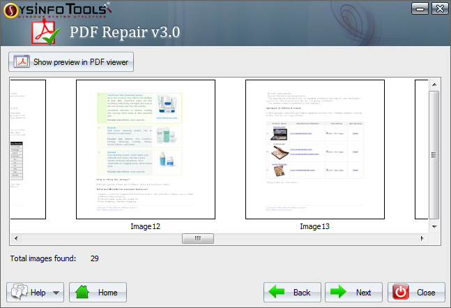 SysInfoTools PDF Repair