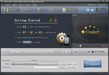 iCoolsoft iPod Video Converter