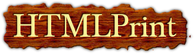 HTML Print Command Line
