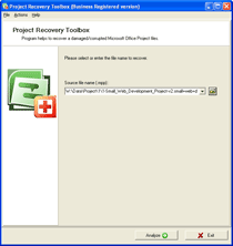 Project Recovery Toolbox
