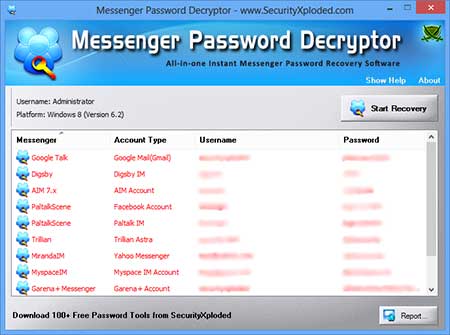 Messenger Password Decryptor Downloader
