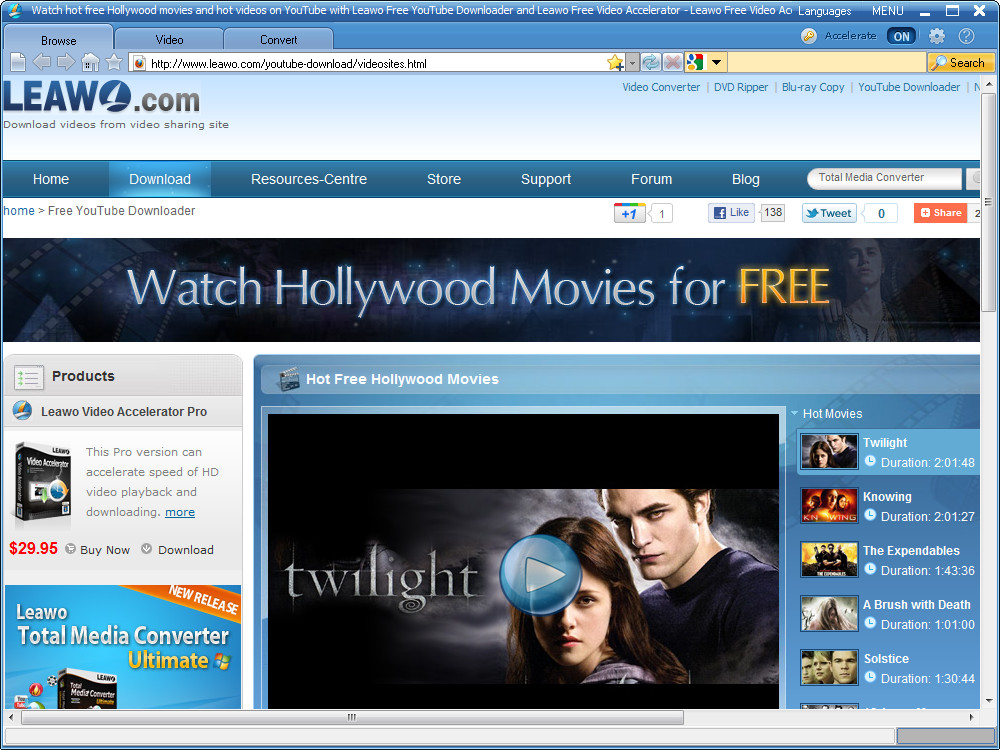 Leawo Video Accelerator Pro