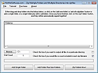 Buy Zip Multiple Folders and Multiple Directories 