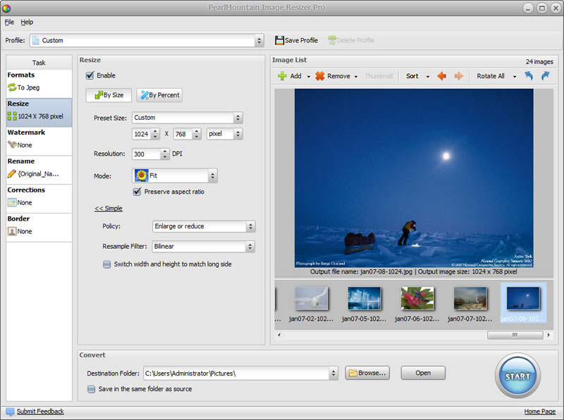 AnyPic Image Resizer Pro