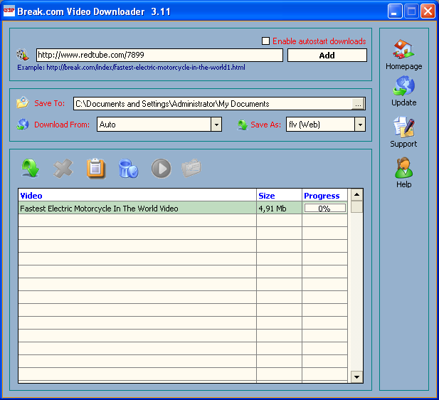 Break.com Video Downloader