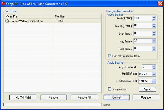 Free AVI to SWF Converter