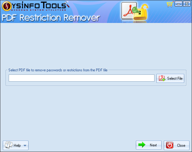 SysInfoTools PDF Restriction Remover