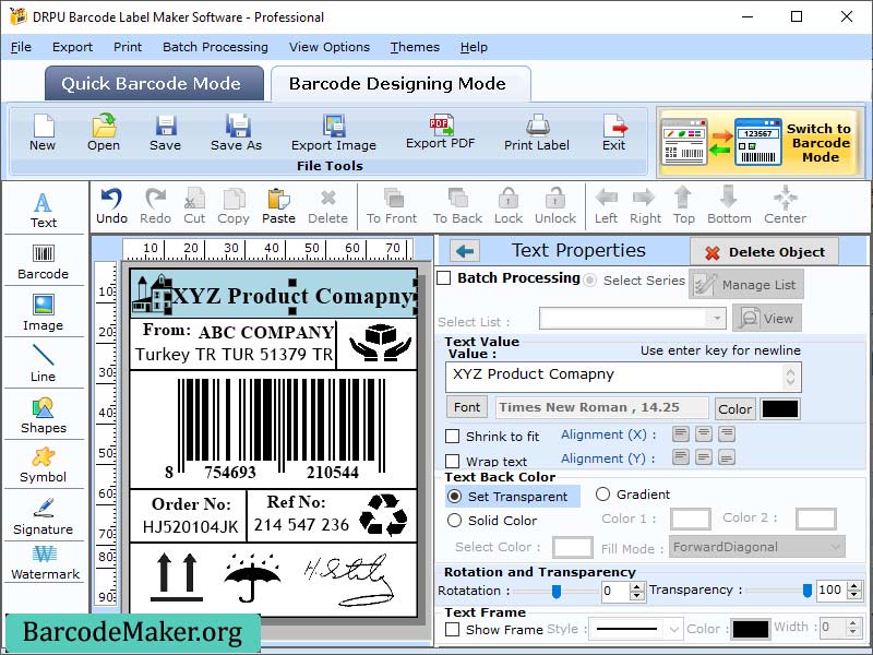 Barcode Maker