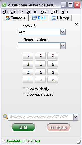Mizu SIP SoftPhone Free