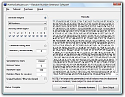 Buy Random Number Generator to create random numbe