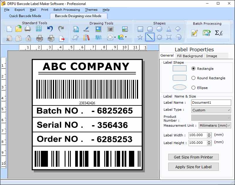 Barcode System