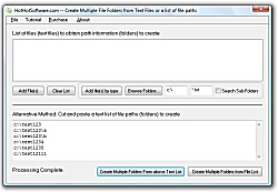 Buy How to create multiple folders software