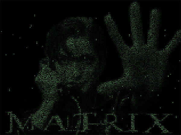 Trinity's Matrix Animated Wallpaper