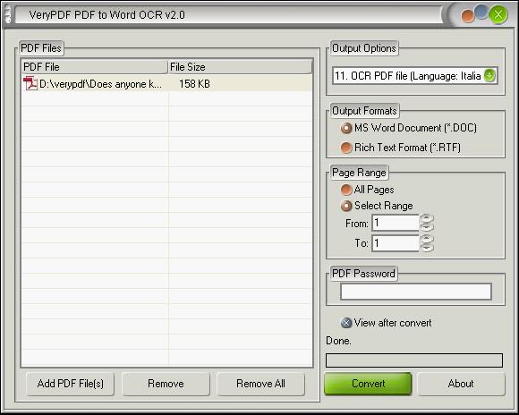 PDF to Text OCR Converter