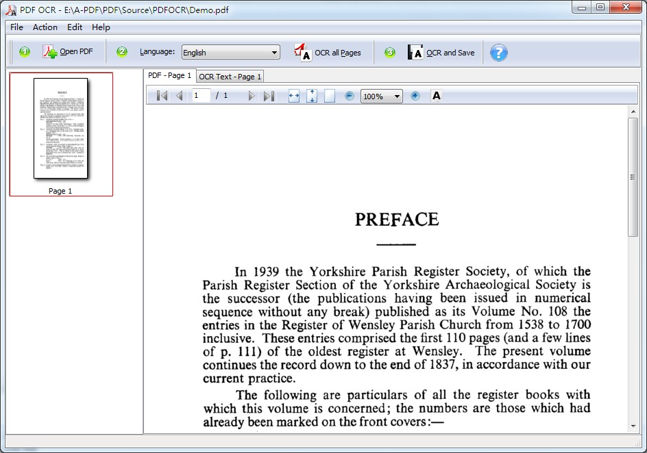 A-PDF OCR