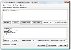 Buy Extract Email PDF File Software to get emails 