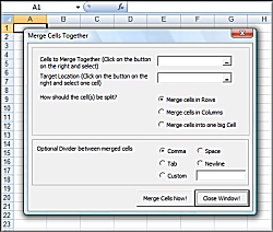 Buy Excel Merge Cells to merge join and combine tw