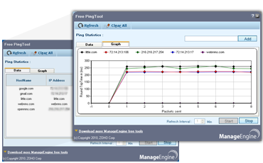 ManageEngine Free Ping Tool