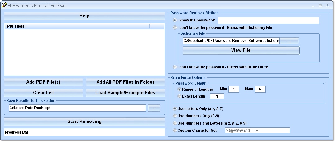 PDF Password Removal Software