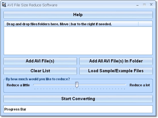 AVI File Size Reduce Software